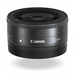 Canon Lens EF-M 22mm f/2 STM  ( Graphite / Silver )